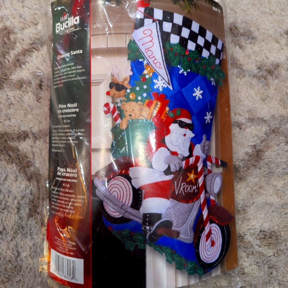 Bucilla felt stocking kit